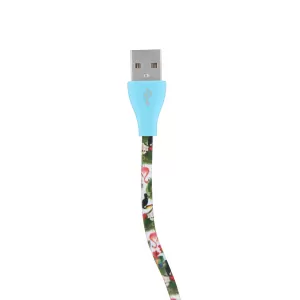T'nB Кабел, USB / USB Lightning, за Iphone, цвят джунгла