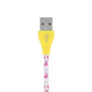 T'nB Кабел, USB / USB micro, цвят фламинго