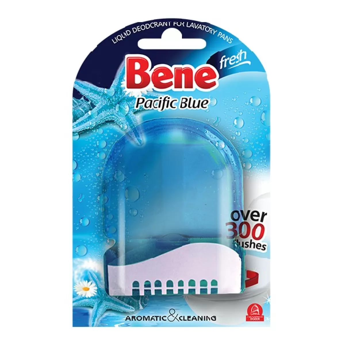 Течен аромат за WC комплект Bene Pasific Blue