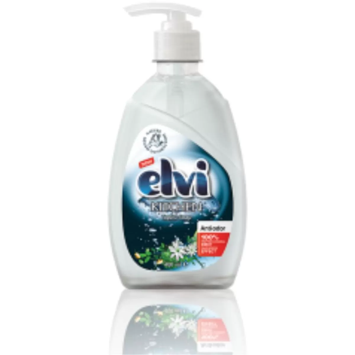 Течен сапун Elvi помпа Anti Odor 400ml