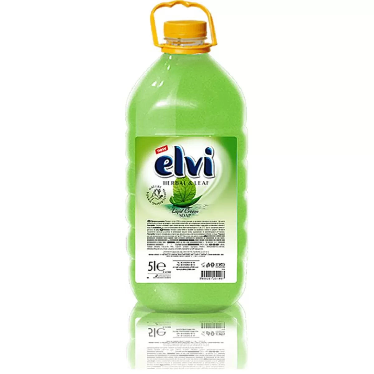 Течен сапун пълнител Elvi Herbal Leander 5l