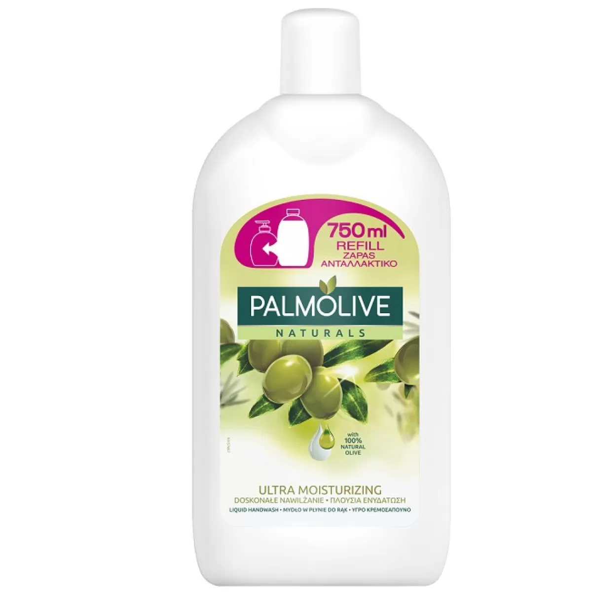 Течен сапун пълнител Palmolive маслина 750 ml