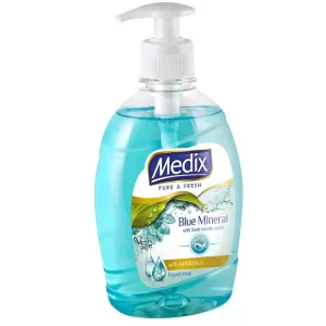 Течен сапун помпа Medix Blue Mineral 400 ml