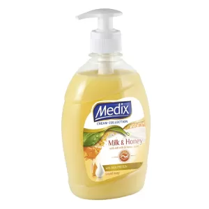 Течен сапун помпа Medix Milk and Honey 400 ml