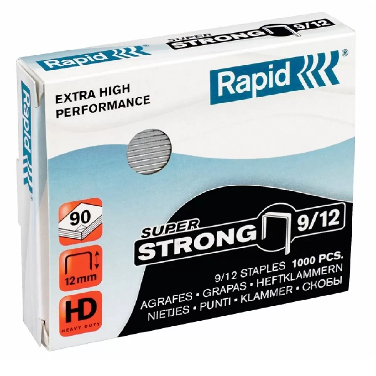 Телчета за телбод Rapid SuperStrong №9/12 1000 бр.