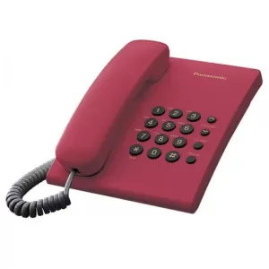 Телефон Panasonic KX-TS500 Червен
