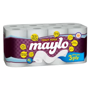 Тоалетна хартия Maylo трипл.16 бр.