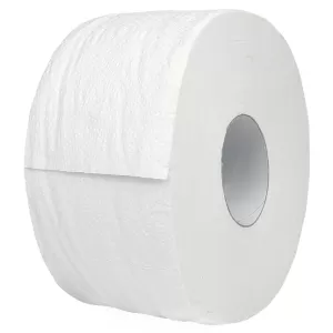 Тоалетна хартия Mini Jumbo целулоза, двупластова
