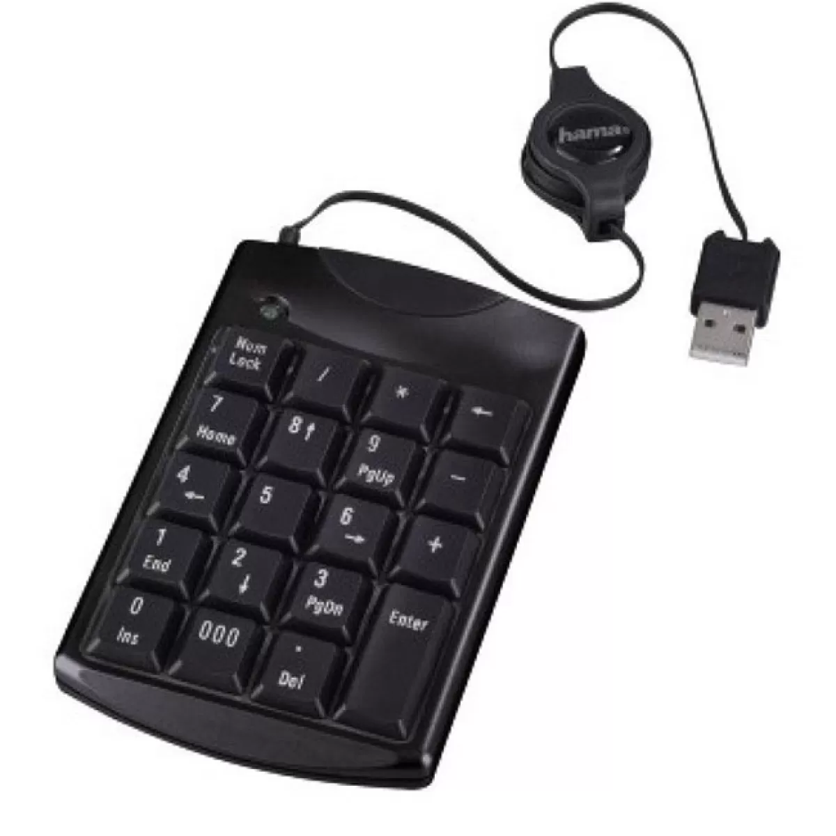 Цифрова клавиатура HAMA SK140, USB, Черен