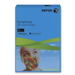 Цветен картон Xerox Тъмносин A4 250 л. 160 g/m2