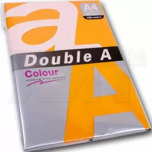 Цветна хартия Double A наситен Orange A4 50 л. 80g