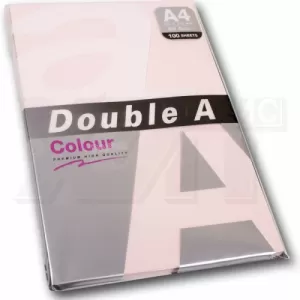 Цветна хартия Double A паст. Pink A4 50 л. 80 g