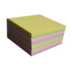 Цветно хартиено кубче незалепено 86x86 mm 400 л.