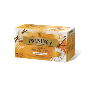 Twinings Чай „Лайка, мед и ванилия“, плодово-билков, 2 g, в пакетче, 25 броя