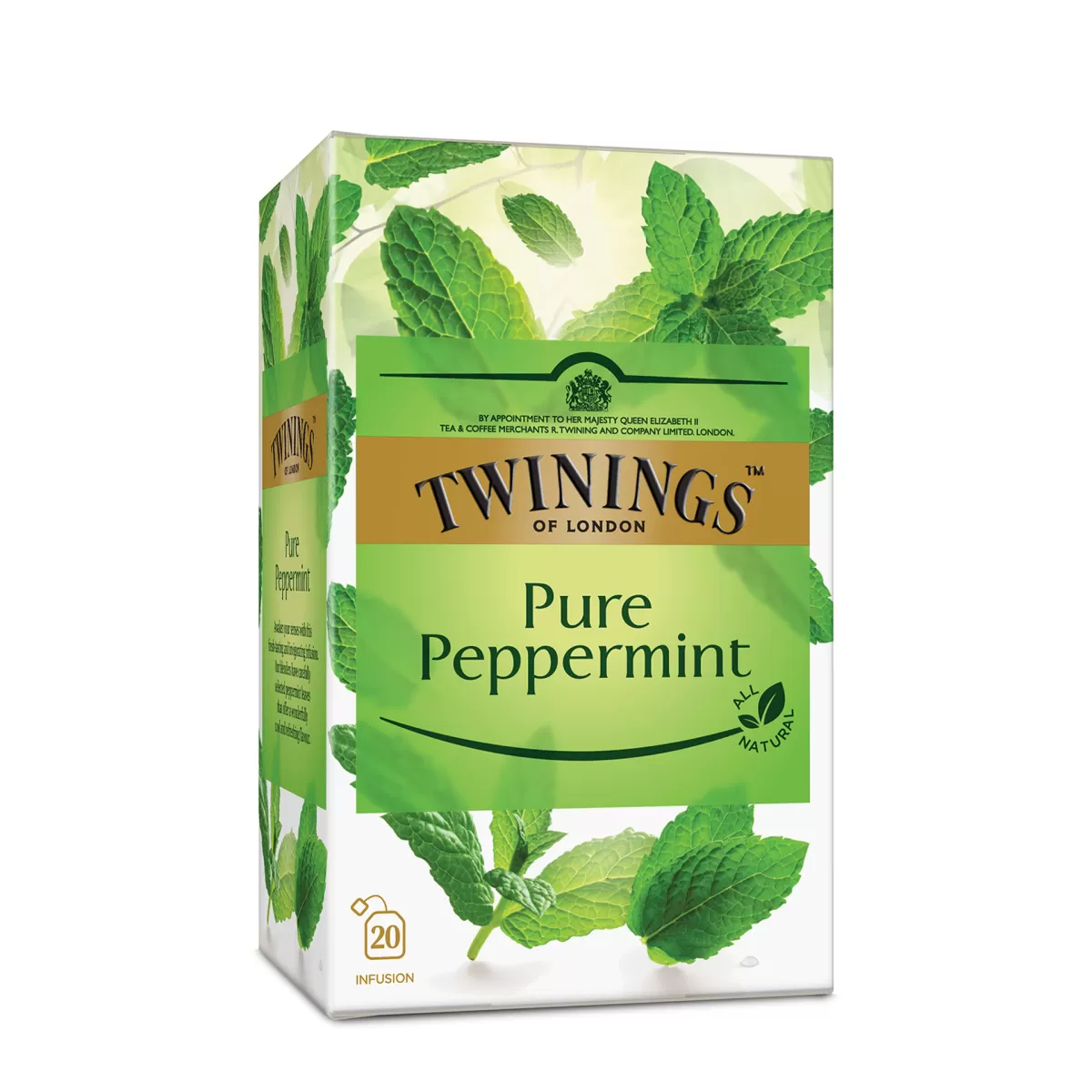 Twinings Чай „Мента“, билков, 1.5 g, в пакетче, 20 броя