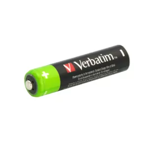 Verbatim Акумулаторна батерия, NiMH, AAA, HR03, 950 mAh, 1.2 V, 4 броя
