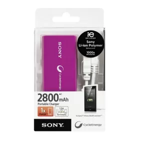 Зарядно устройство, Sony CP-V3 Portable power supply 3000 mAh Виолетов