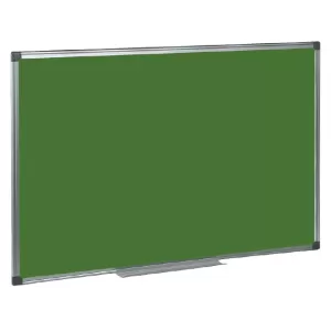 Зелено презентационна дъска с алум рамка 120х240